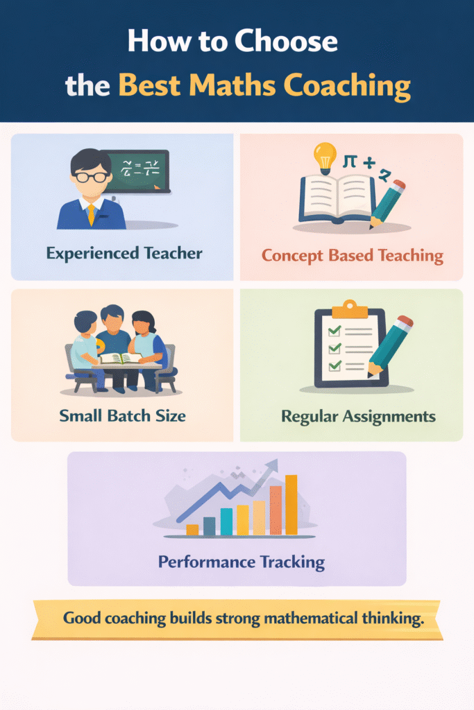Factors to consider while selecting maths coaching in Ankur Vihar for CBSE students