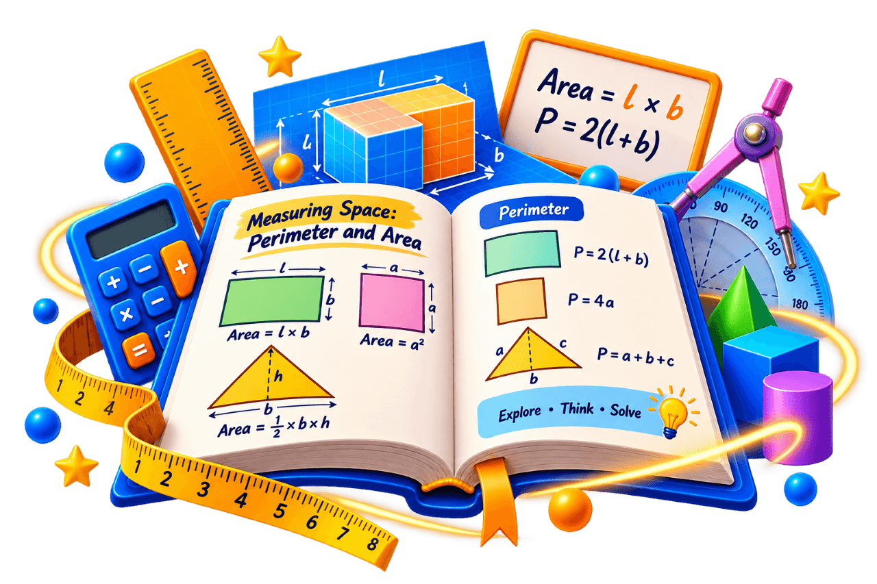 Class 9 Maths Chapter 6 Solutions – Measuring Space: Perimeter and Area from NCERT Ganita Manjari 2026–27